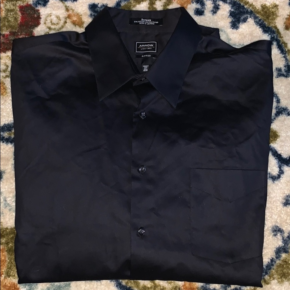 Black dress shirt